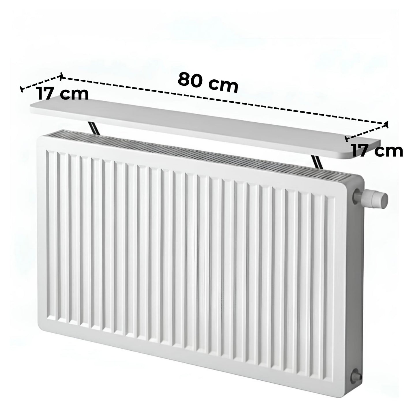 Radyatör Üstü Raf (80 cm)