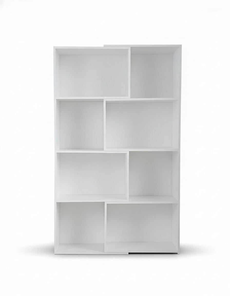 Modüler Çok Amaçlı Kitaplık | Düz veya L Şeklinde Köşe Raf Ünitesi